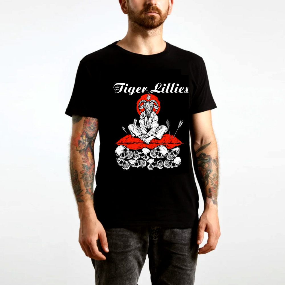 NEW IN SHOP: God Horned Tshirt by The Tiger Lillies — The Tiger